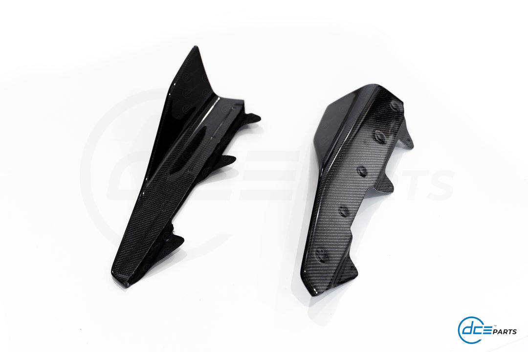 BMW M2 & M2 Competition (2015-2021, F87) Carbon Fibre Performance Side Skirt Winglet Blades