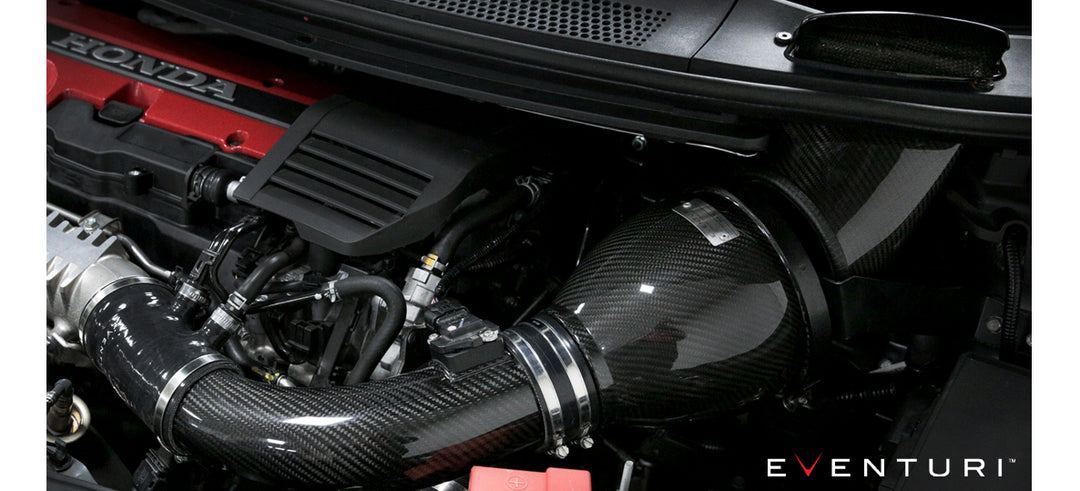 Eventuri - V2 FK2 Civic Type R RHD Carbon/Kevlar  intake with upgraded Carbon/Kevlar Tube