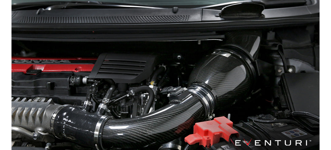 Eventuri - V2 FK2 Civic Type R LHD Carbon / Kevlar intake with upgraded Carbon/Kevlar Tube