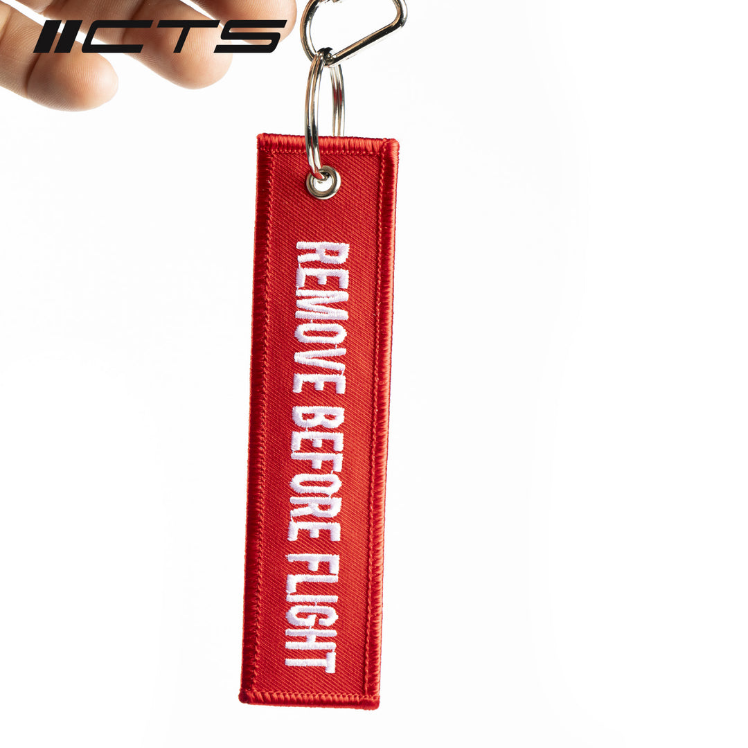 CTS Turbo - Flight Tag - "Remove Before Flight" - Red - CTS-TAG-FLIGHT-RED