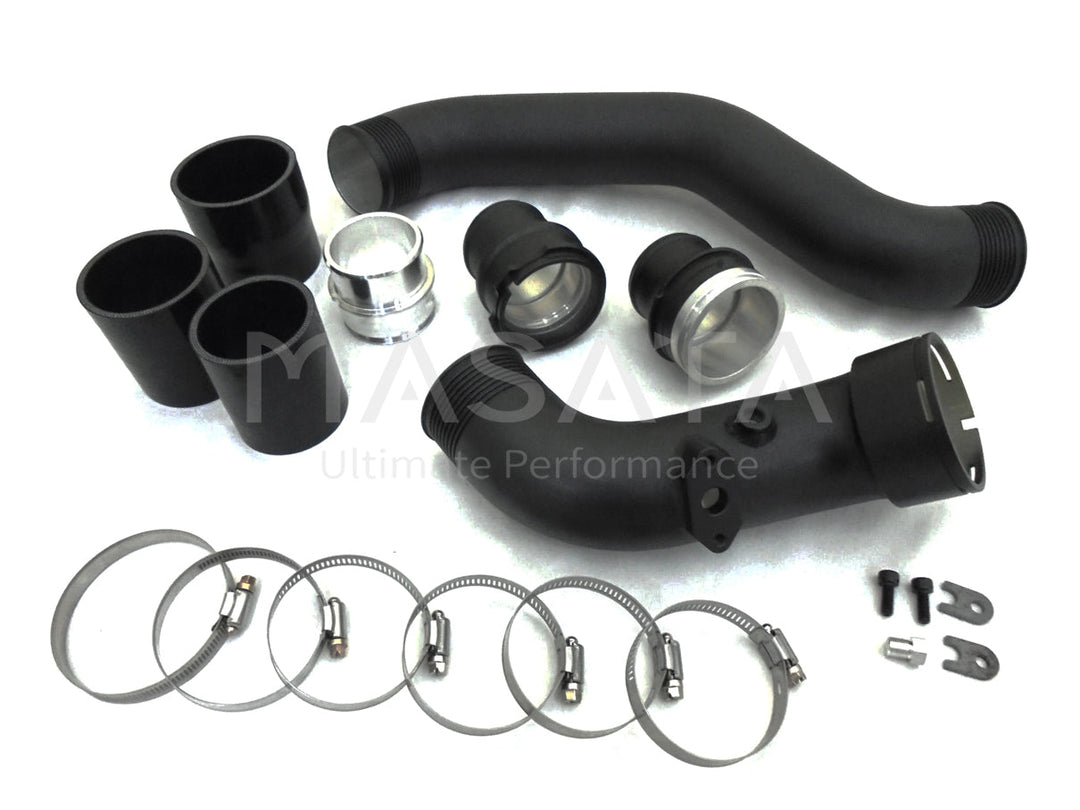 Masata BMW N47S E81 E82 E87 E88 123d Aluminium Chargepipe & Turbo to Intercooler Pipe - MASATA UK