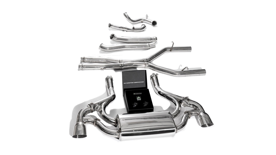 Armytrix - MERCEDES-BENZ AMG GT R190 4.0L GT-R - Cat-back Stainless Steel - MBGTR-C