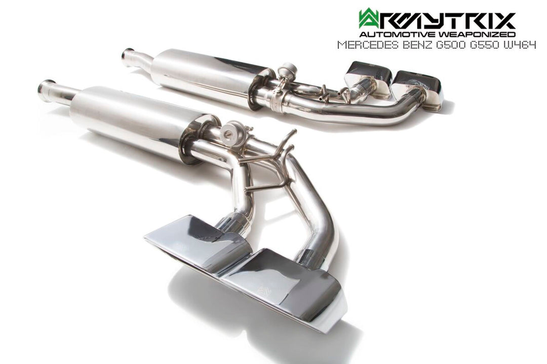 Armytrix - MERCEDES-BENZ G-CLASS W463A G500 - Cat-back Stainless Steel - MBG50-QS49C