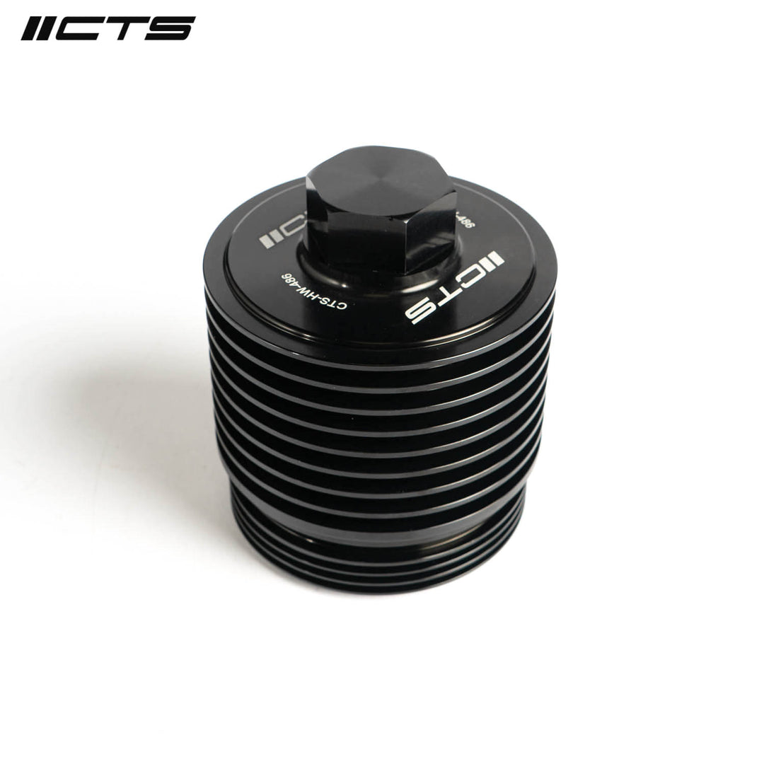 CTS Turbo - BILLET OIL FILTER CAP FOR MERCEDES-BENZ E63/E63S M157 - CTS-HW-486