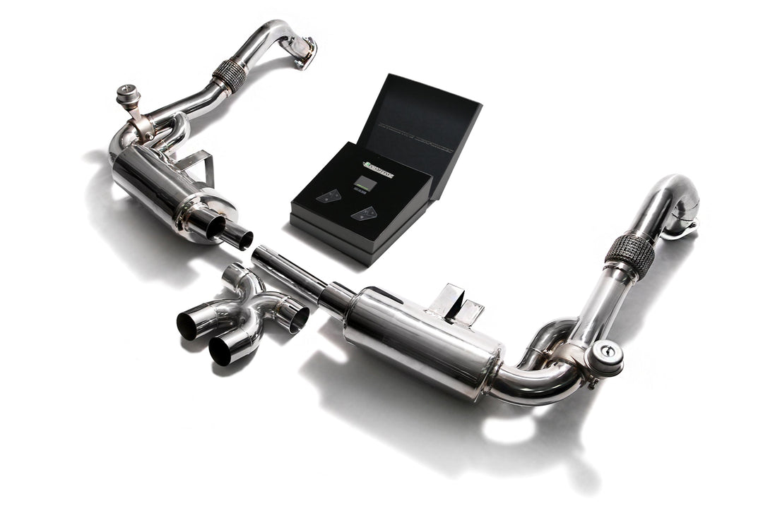 Armytrix - PORSCHE CAYMAN 718 2.5L - Cat-back Stainless Steel - P82T1