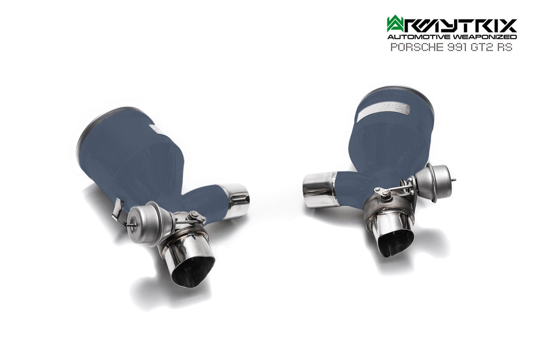 Armytrix - PORSCHE 911 991 MK2 3.8L GT2 RS - Downpipe Stainless Steel - P91G2-DD