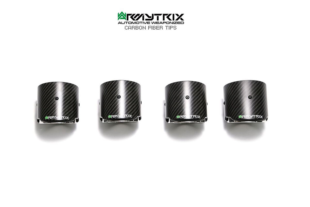 Armytrix - PORSCHE 911 991 MK2 3.0L CARRERA 4 - Tips Stainless Steel - QC24