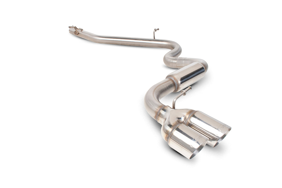 Scorpion Redpower - Audi TT Mk2 2.0 Tdi Quattro (Not Cabriolet) Non GPF Model Only - Cat-back System Catback - SAU024 - 2009 - 2014