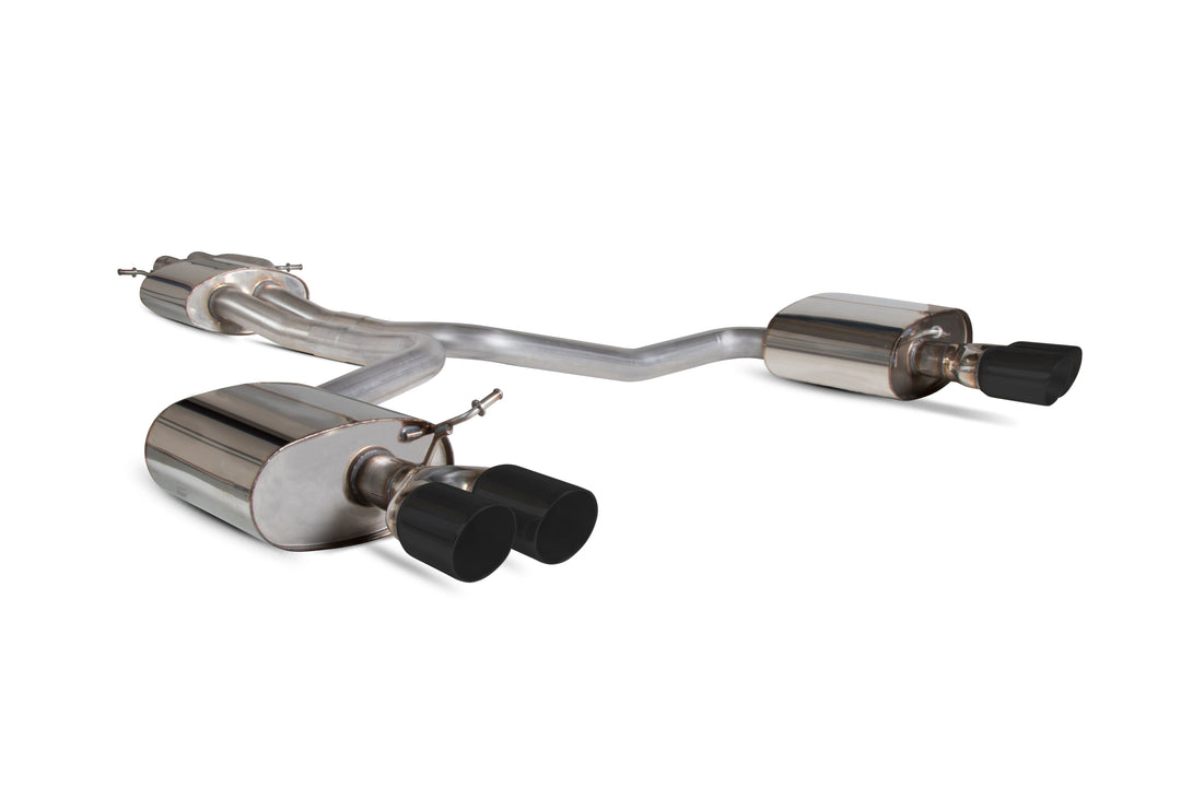 Scorpion Redpower - Audi S4 3.0 TFSI V6 Quattro & Avant B8/B8.5 - Resonated half system Axle back - SAU044C - 2009 - 2016