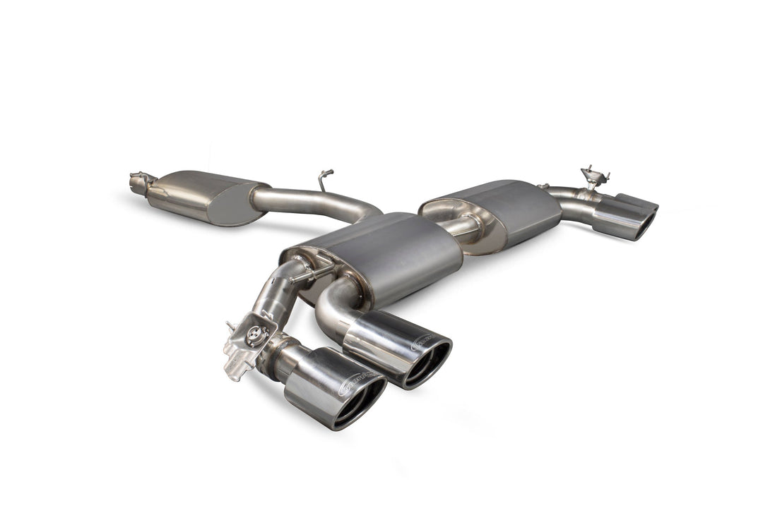Scorpion Redpower - Audi TT S Mk3 Non GPF Model Only (Coupe models only) - Reasonated cat-back (with valves) Midpipe - SAU055 - 2014 - 2019