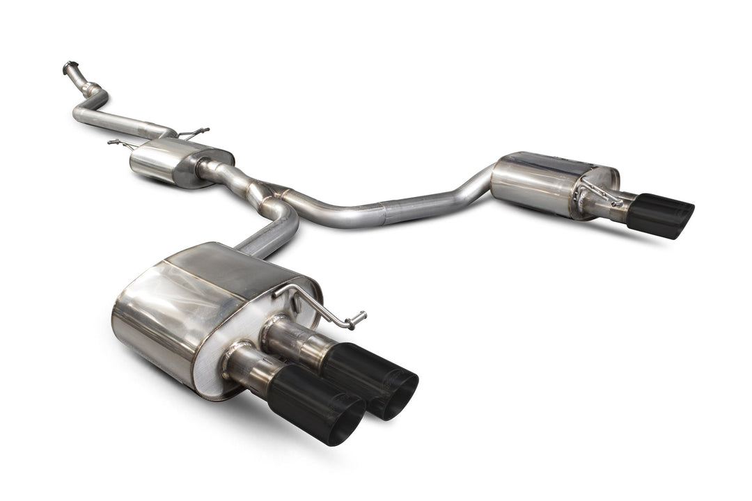 Scorpion Redpower - Audi A5 B8 2.0 TFSI - Resonated cat-back system Catback - SAU073C - 2012 - 2016