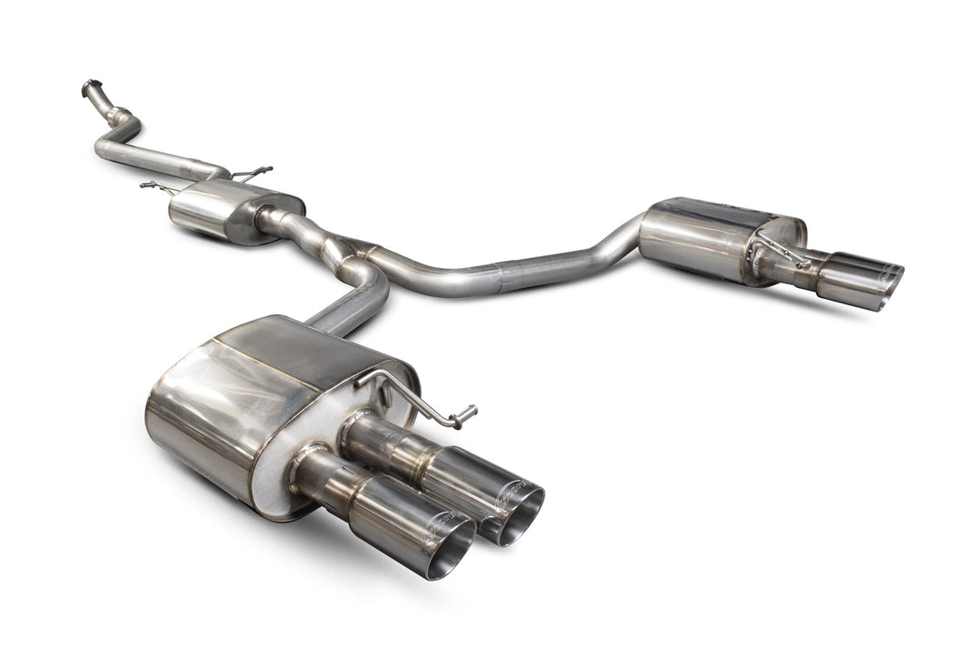 Scorpion Redpower - Audi A5 B8 2.0 TFSI - Resonated cat-back system Catback - SAU073 - 2012 - 2016