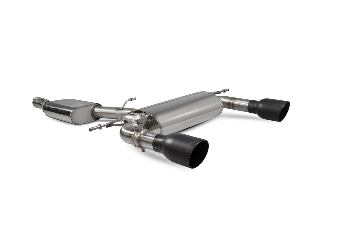 Scorpion Redpower - Audi TT MK3 2.0 TFSi Quattro Non GPF Model Only - Resonated cat-back system with electronic valves Catback - SAU085C - 2014 - 2019