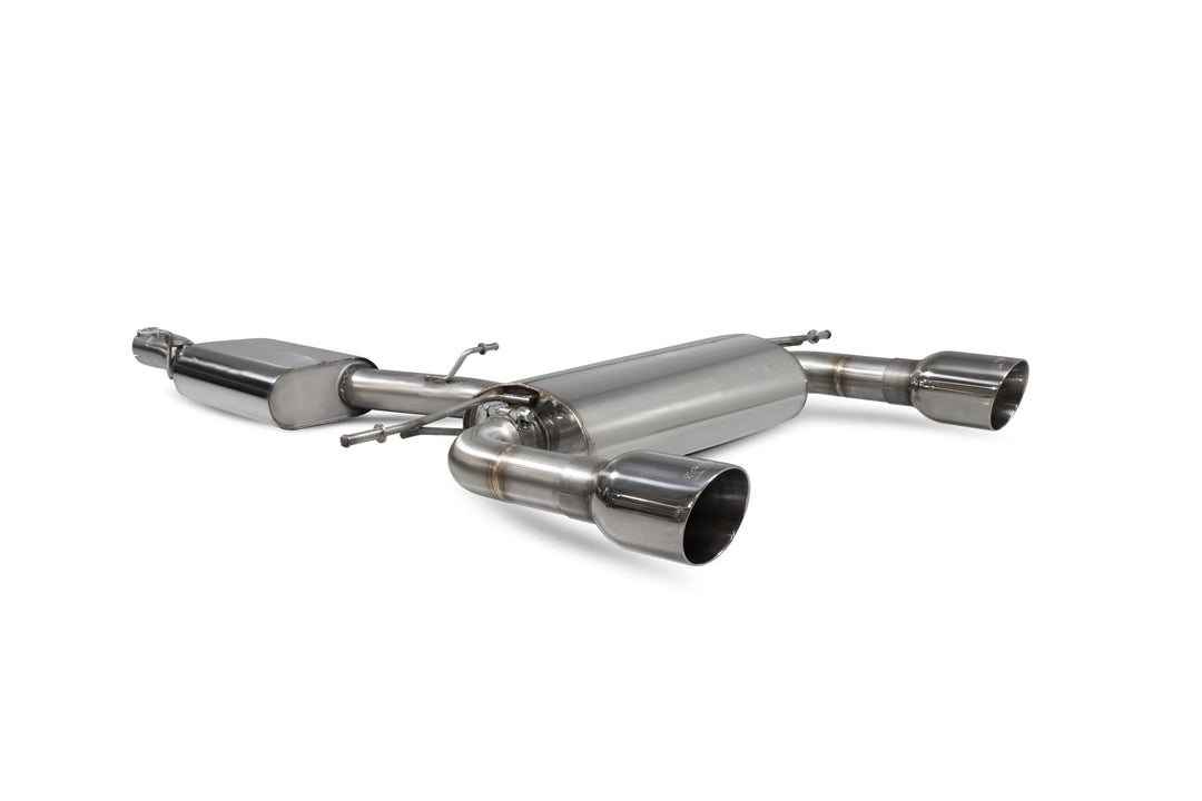 Scorpion Redpower - Audi TT MK3 2.0 TFSi Quattro Non GPF Model Only - Resonated cat-back system with no valves Catback - SAU086 - 2014 - 2019