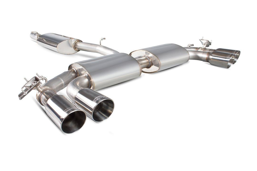 Scorpion Redpower - Audi SQ2 - Resonated GPF-back system with electronic valves Catback - SAU090 - 2019 - 2023