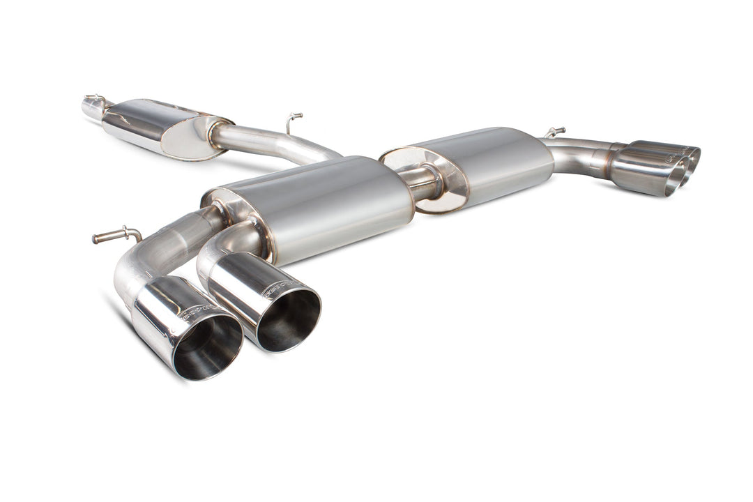 Scorpion Redpower - Audi SQ2 - Resonated GPF-back system with no valves Catback - SAU091 - 2019 - 2023