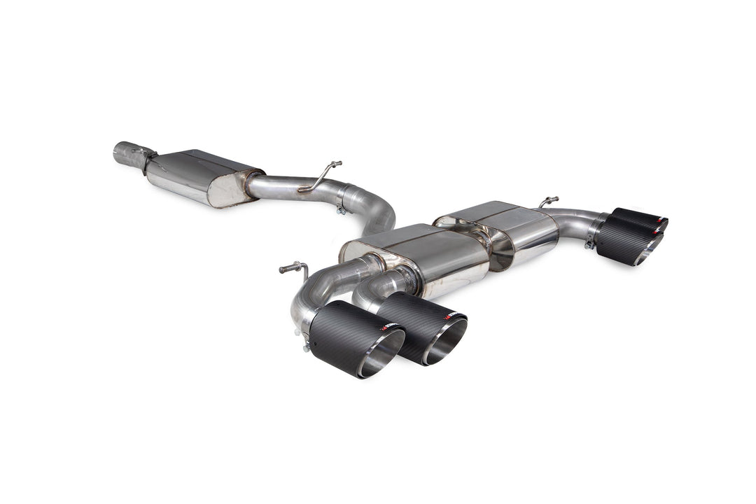 Scorpion Redpower - Audi S3 8Y Sportback - Resonated cat/gpf back system Catback - SAU094CF - 2020 - 2023