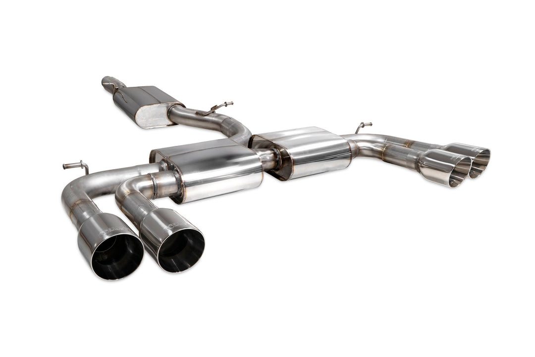 Scorpion Redpower - Audi S3 Saloon 8V - Resonated cat/gpf-back system without valves Catback - SAU097 - 2013 - 2020
