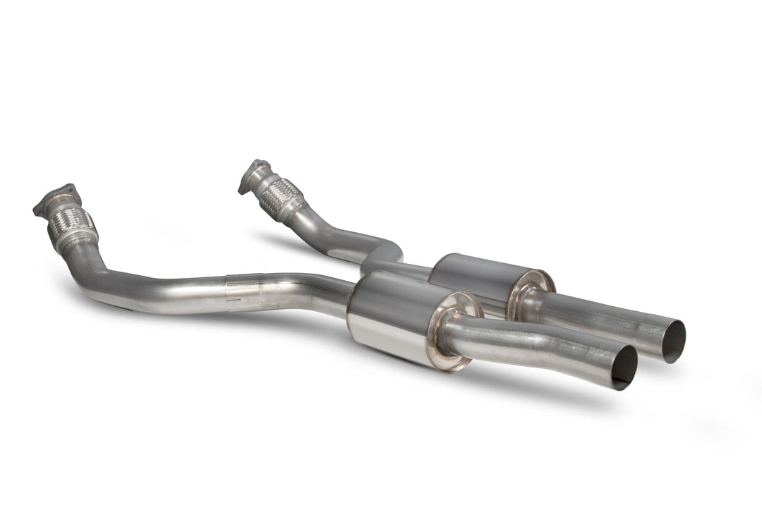 Scorpion Redpower - Audi S4 3.0 TFSI V6 Quattro & Avant B8/B8.5 - Resonated Front Section Midpipe - SAUP044 - 2009 - 2016