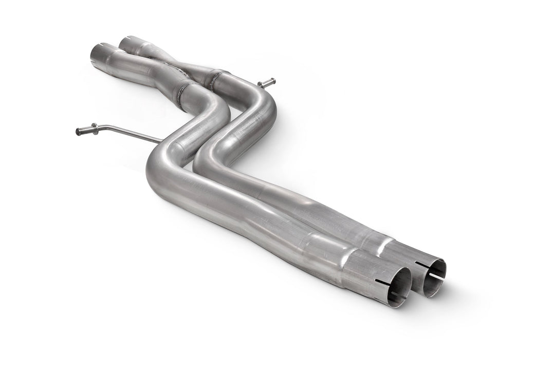 Scorpion Redpower - Audi S4 3.0 TFSI V6 Quattro & Avant B8/B8.5 - Original centre silencer delete with x-pipe Midpipe - SAUP106 - 2009 - 2016