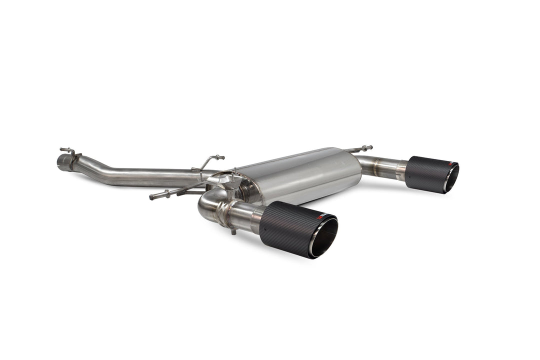 Scorpion Redpower - Audi TT MK3 2.0 TFSi Quattro Non GPF Model Only - Non-res cat-back system with electronic valves Catback - SAUS085CF - 2014 - 2019