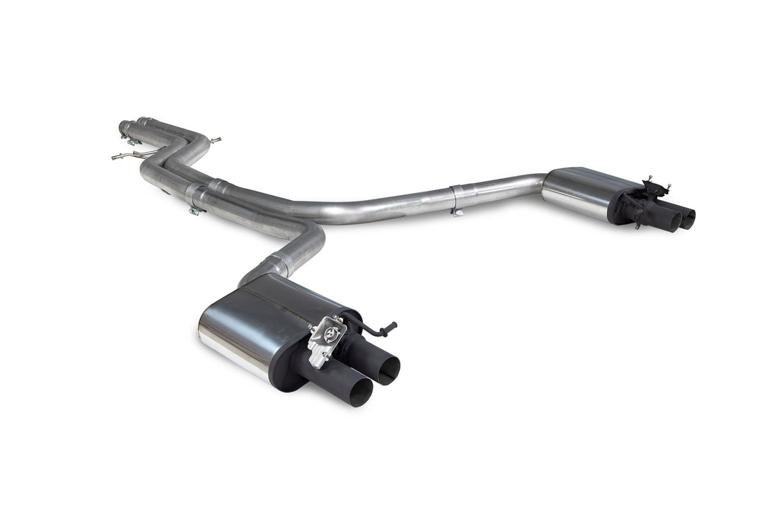 Scorpion Redpower - Audi RS6 Avant C7 / RSC7 C7 - Non-resonated half system Axle back - SAUS087 - 2013 - 2018