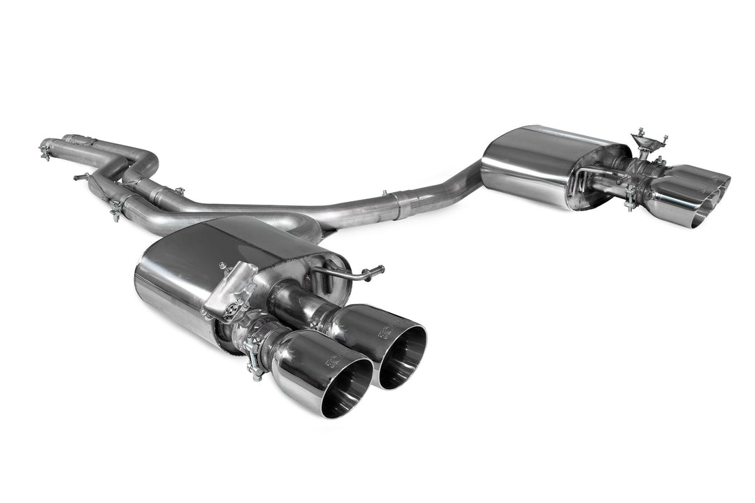 Scorpion Redpower - Audi Audi S4 B9 Quattro 3.0T V6 Avant, Saloon/Sedan. Non GPF Models - Non-resonated half system Axle back - SAUS088 - 2017 - 2019