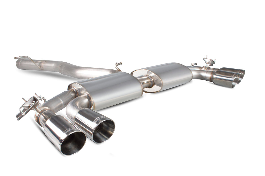 Scorpion Redpower - Audi SQ2 - Non-res GPF-back system with electronic valves Catback - SAUS090 - 2019 - 2023