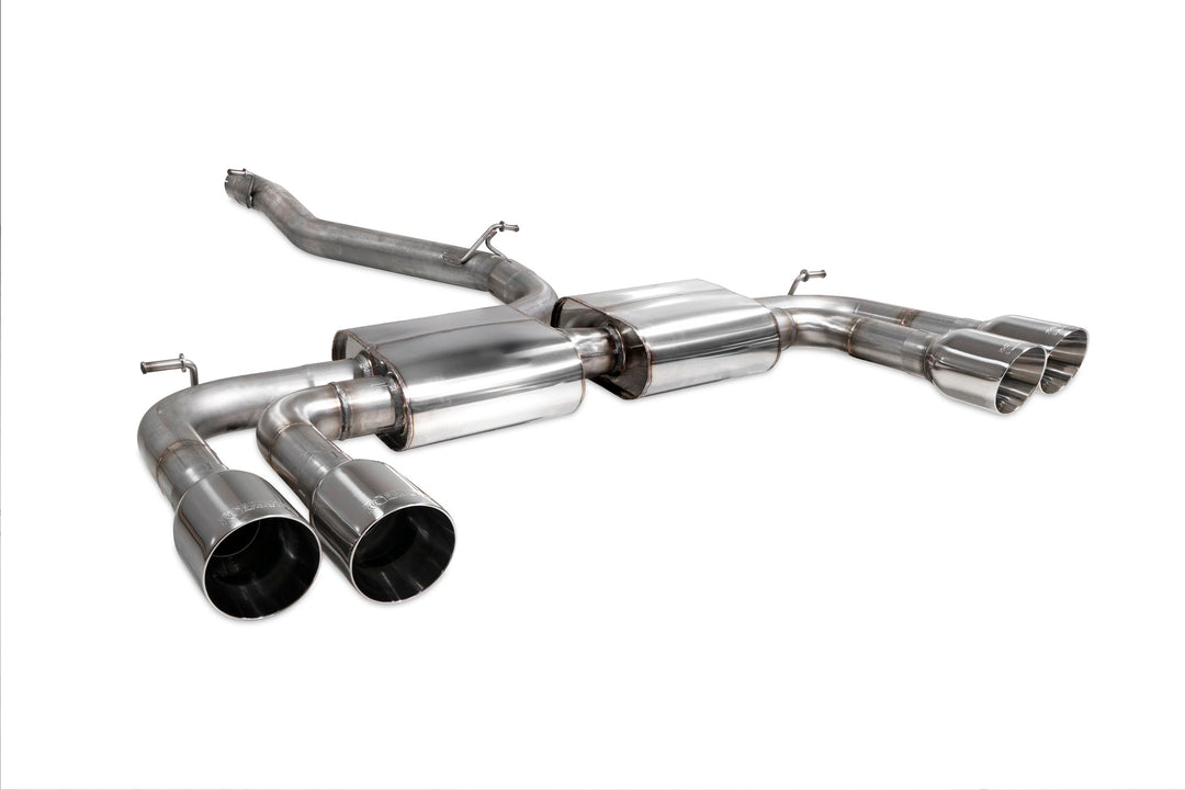Scorpion Redpower - Audi S3 Saloon 8V - Non-resonated cat/gpf-back system without valves Catback - SAUS097 - 2013 - 2020