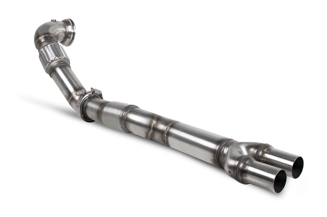 Scorpion Redpower - Audi TT RS MK2 - Downpipe with a high flow sports catalyst Downpipe - SAUX077 - 2009 - 2014