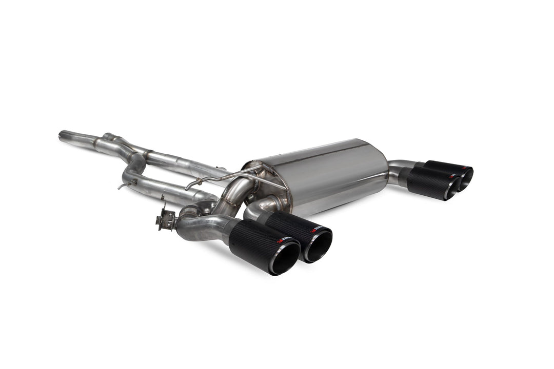 Scorpion Redpower - BMW M2 Competition F87N - GPF-back system with electronic valves Catback - SBMS081CF - 2018 - 2022