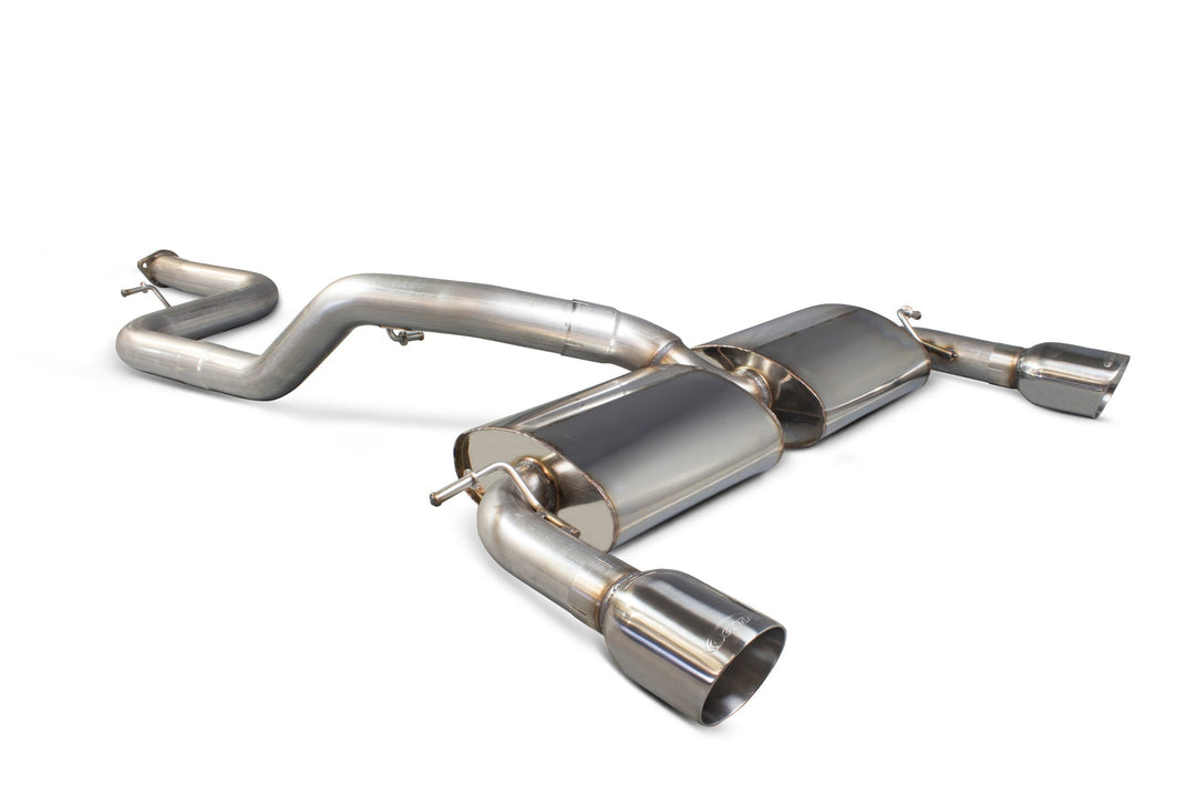 Scorpion Redpower - Ford Focus MK2 ST 225 2.5 Turbo - 76mm/3 Non-resonated cat-back system Catback - SFD067 - 2006 - 2011