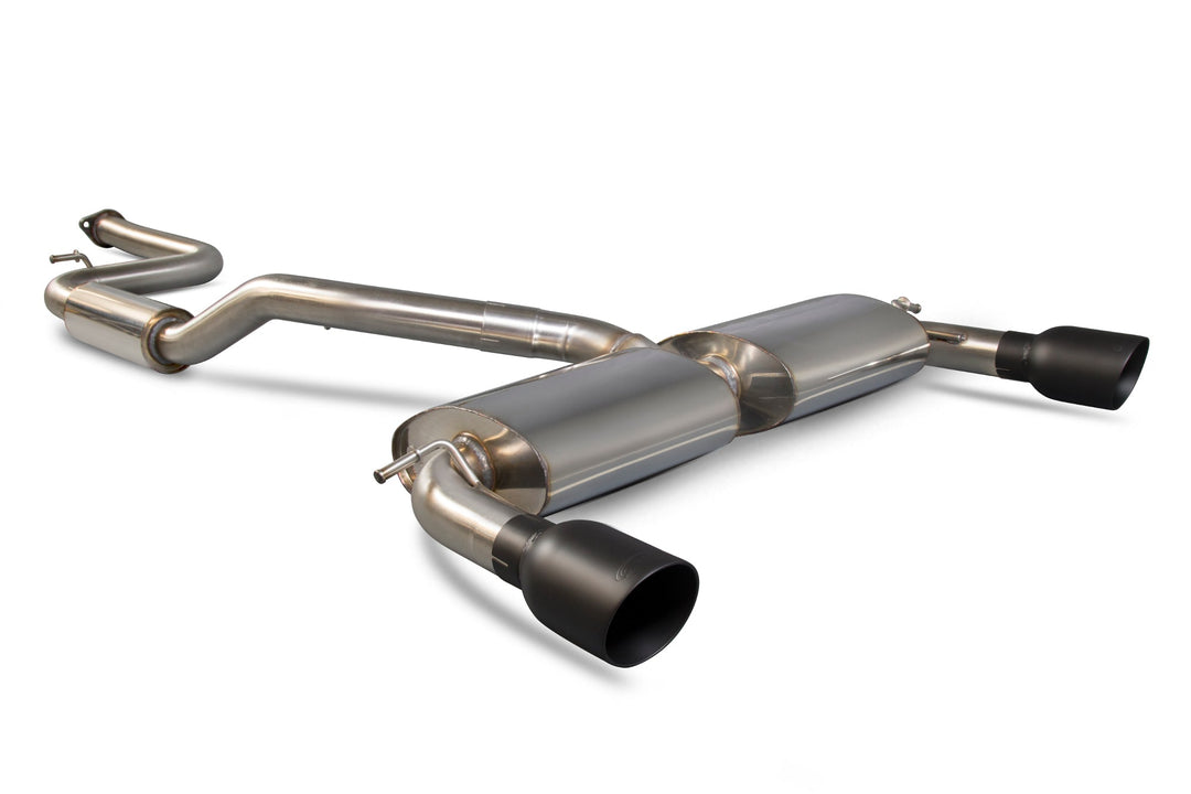 Scorpion Redpower - Ford Focus MK2 ST 225 2.5 Turbo - 63.5mm/2.5 Resonated cat-back system Catback - SFD069C - 2006 - 2011