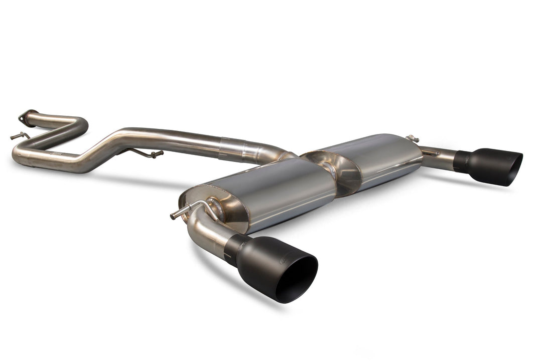 Scorpion Redpower - Ford Focus MK2 ST 225 2.5 Turbo - 63.5mm/2.5Non-resonated cat-back system Catback - SFDS069C - 2006 - 2011