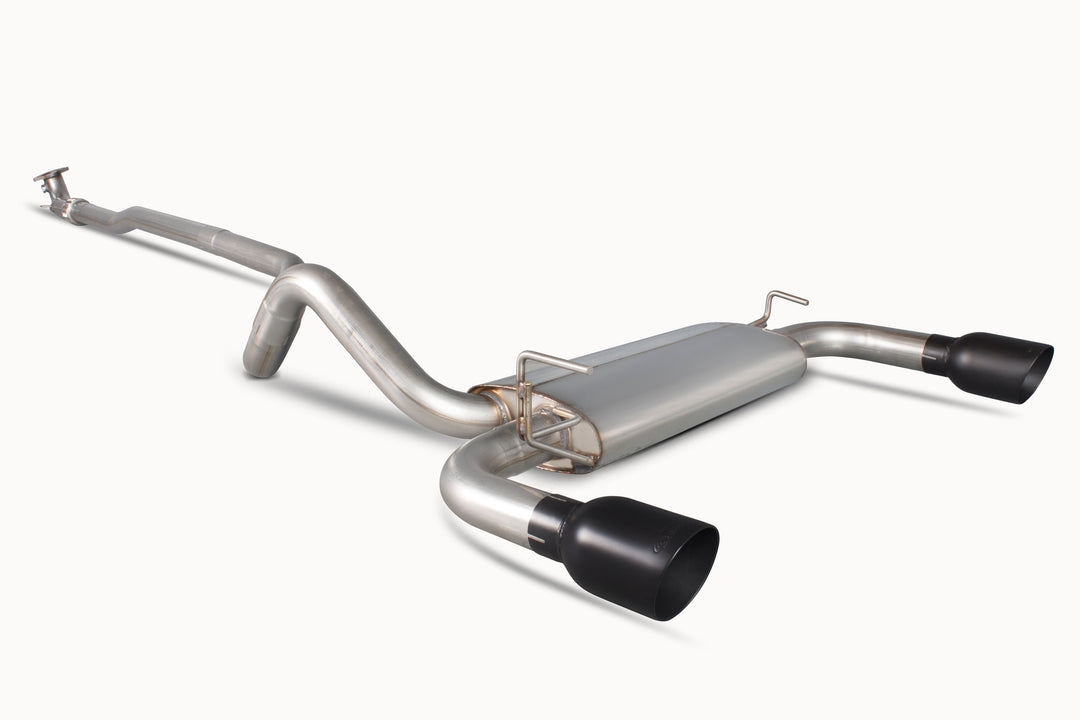 Scorpion Redpower - Fiat 500/595 Abarth 1.4 (IHI Turbo) / 595/695 Abarth 1.4 (Garrett Turbo) - Non-resonated cat-back system Catback - SFT005C - 2008 - 2018