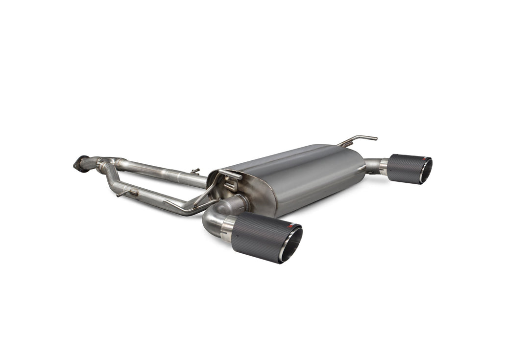 Scorpion Redpower - Nissan 370Z Non GPF Model Only - Half system (Y-piece back) Axle back - SNS012CF - 2009 - 2020