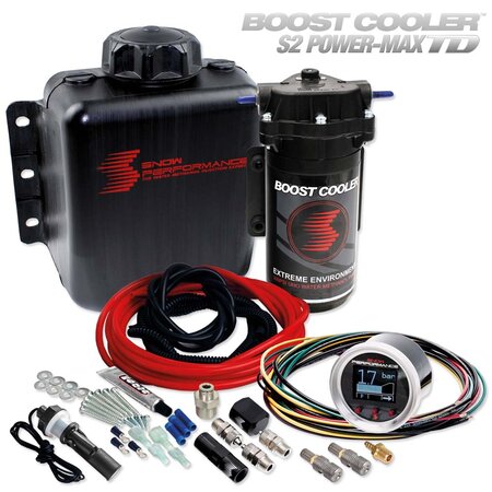Snow Performance - Boost Cooler System: Turbo-/Supercharged Boost Cooler System - Petrol - Stage 2E Power-Max - SP10250