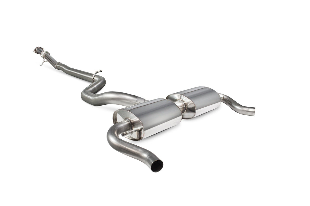 Scorpion Redpower - Renault Clio MK4 RS 200 EDC / 220 Trophy - Non-resonated cat-back system Catback - SRNS028 - 2015 - 2018