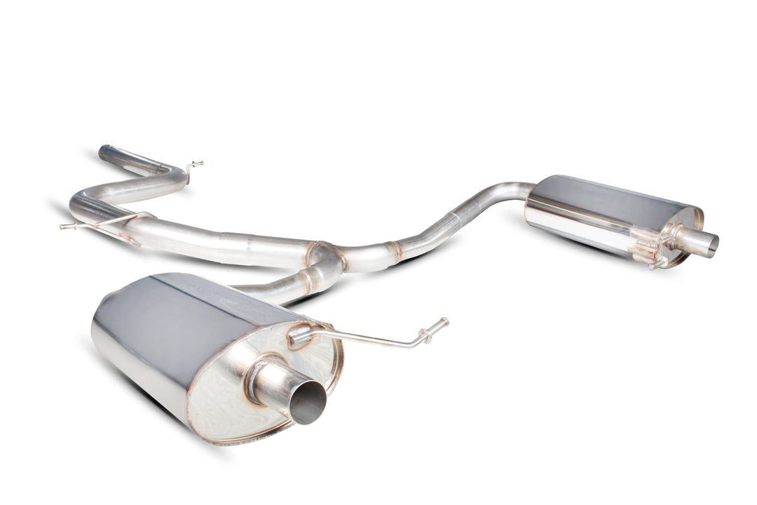 Scorpion Redpower - Skoda Octavia vRS 2.0 TFSi - Non-resonated cat-back system Catback - SSKS003 - 2013 - 2018