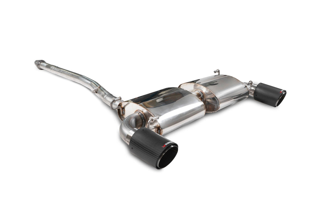 Scorpion Redpower - Subaru GT86/GR86/Scion FR-S/BRZ - Resonated secondary cat-back system Catback - SSU010CF - 2012 - 2023