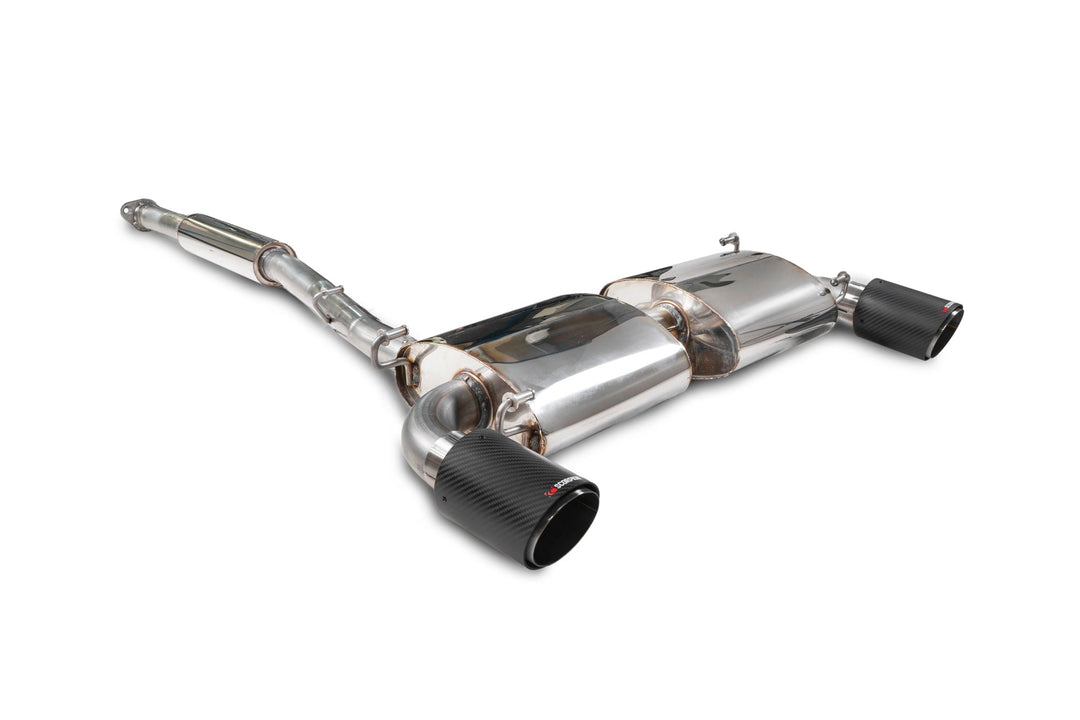 Scorpion Redpower - Subaru GT86/GR86/Scion FR-S/BRZ - Non-resonated cat-back system Catback - SSUS010CF - 2012 - 2023