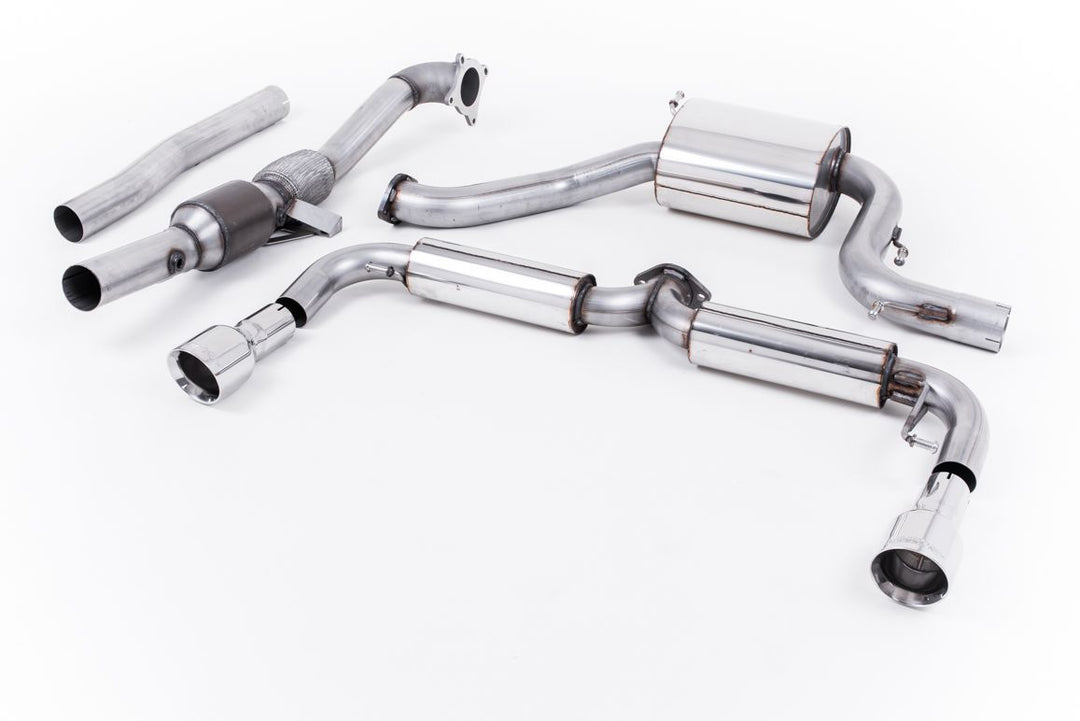 Milltek Turbo-back including Hi-Flow Sports Cat - Volkswagen Golf Mk6 GTi 2.0 TSI 210PS 2009-2013 - SSXVW138