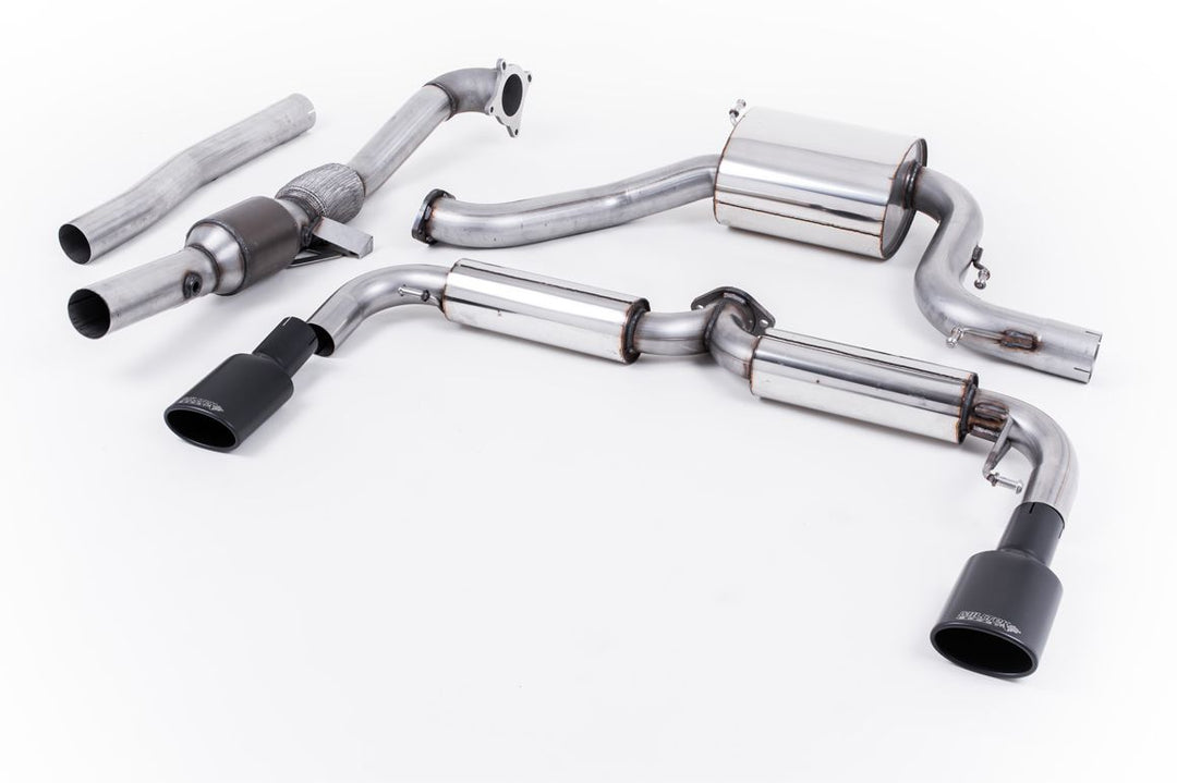 Milltek Turbo-back including Hi-Flow Sports Cat - Volkswagen Scirocco R 2009-2016 - SSXVW153