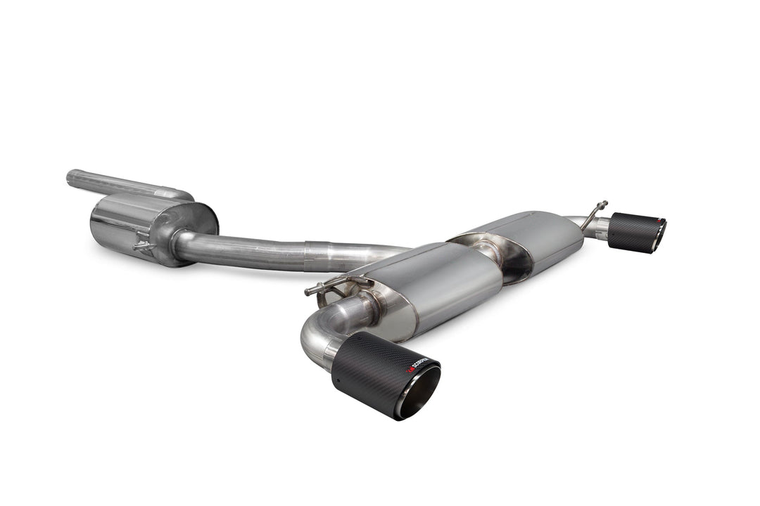 Scorpion Redpower - Volkswagen Scirocco R - Resonated cat-back system Catback - SVW041CF - 2009 - 2017