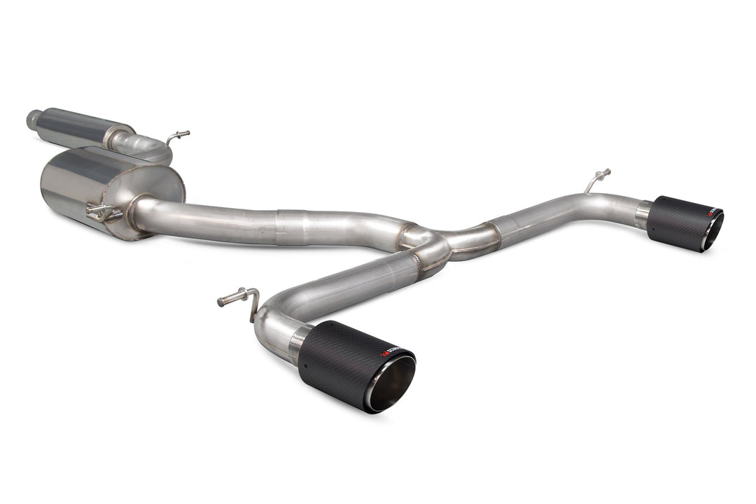 Scorpion Redpower - Volkswagen Golf MK7.5 GTi Non GPF Model Only - Resonated cat-back system Catback - SVW056CF - 2017 - 2018