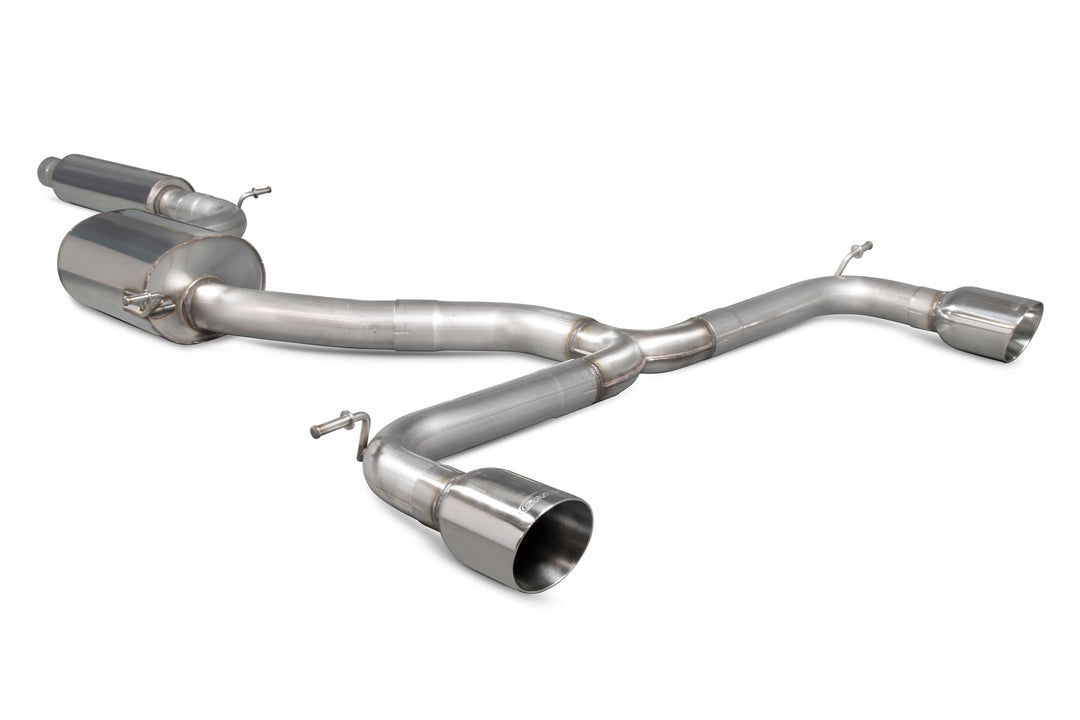 Scorpion Redpower - Volkswagen Golf Mk7.5 GTi GPF Model Inc TCR / Performance Pack - Resonated GPF-back system Catback - SVW060 - 2019 - 2020