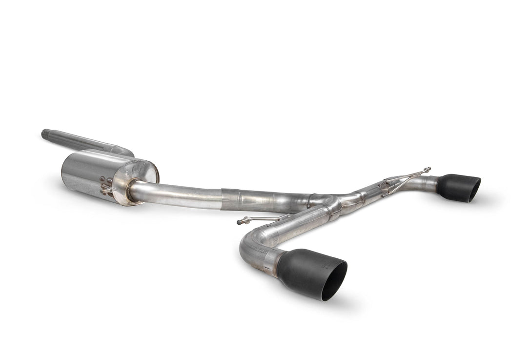 Scorpion Redpower - Volkswagen Scirocco R - Resonated Predator Cat-back System Catback - SVW072C - 2009 - 2017