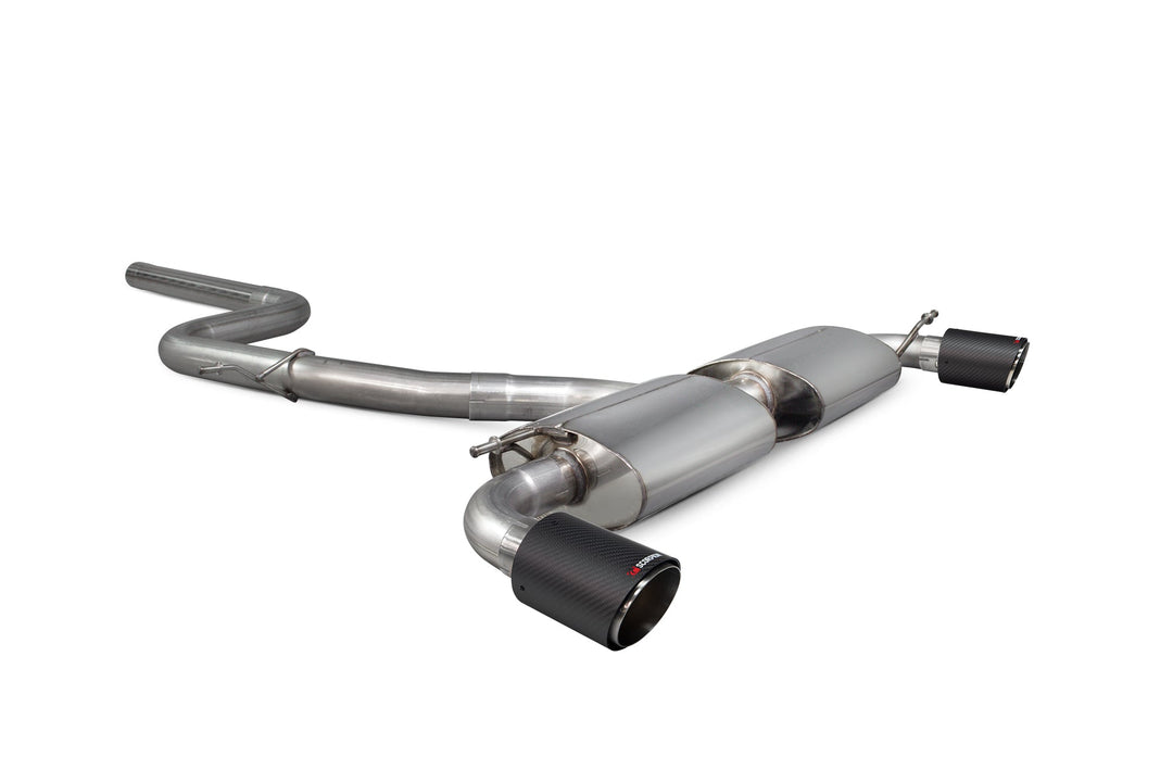 Scorpion Redpower - Volkswagen Scirocco R - Non-resonated cat-back system Catback - SVWS041CF - 2009 - 2017