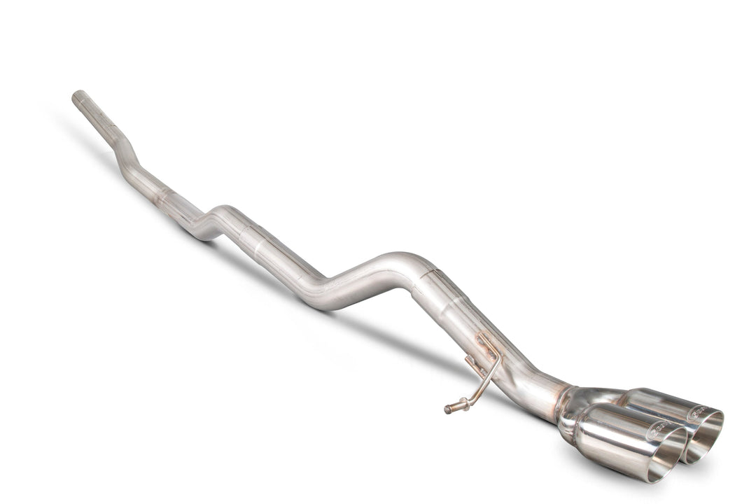 Scorpion Redpower - Volkswagen Transporter T5 2.5TDi (03-09) / T5 2.0 (10-15) / T5 & T6 2.0 BiTDi (15-ON) SWB/LWD 2WD - Non-resonated cat/DPF-back system Catback - SVWS047D