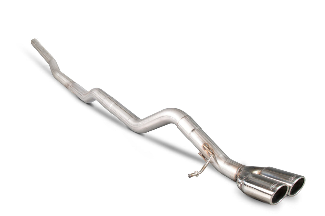 Scorpion Redpower - Volkswagen Transporter T5 2.5TDi (03-09) / T5 2.0 (10-15) / T5 & T6 2.0 BiTDi (15-ON) SWB/LWD 2WD - Non-resonated cat/DPF-back system Catback - SVWS047